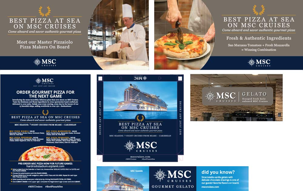 MSC Cruises Miami Dolphins Partnership Stadium